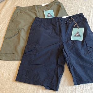 Clearwater Outfitters NWT Two Shorts Hiking Outdoor Medium